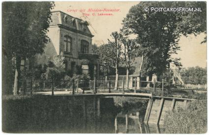 Middenbeemster, Groet uit ansichtkaart: Middenbeemster, Groet uit