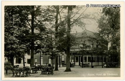 Joppe, Hotel de Eikeboom ansichtkaart: Joppe, Hotel de Eikeboom