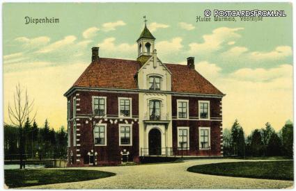 ansichtkaart: Diepenheim, Huize Warmelo, Voorzijde