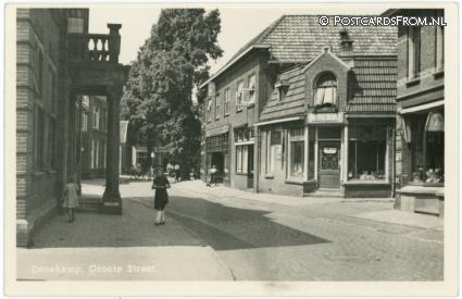 ansichtkaart: Denekamp, Groote Straat