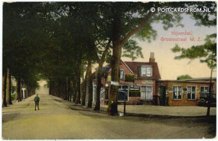 ansichtkaart: Nijverdal, Grootestraat W.Z.
