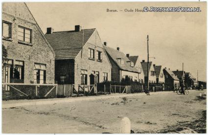 Borne, Oude Hengeloscheweg ansichtkaart: Borne, Oude Hengeloscheweg