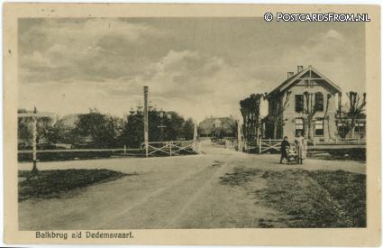 ansichtkaart: Balkbrug, Balkbrug a.d. Dedemsvaart