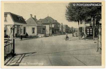ansichtkaart: Vroomshoop, Hammerstraat