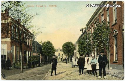Goor, Groote Straat ansichtkaart: Goor, Groote Straat