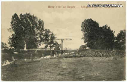 Hellendoorn, Schuilenburg. Brug over de Regge ansichtkaart: Hellendoorn, Schuilenburg. Brug over de Regge