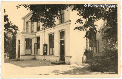 ansichtkaart: Bathmen, Gemeentehuis