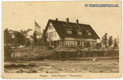 Rijssen, Hotel-Pension 'Rijsserberg' ansichtkaart: Rijssen, Hotel-Pension 'Rijsserberg'
