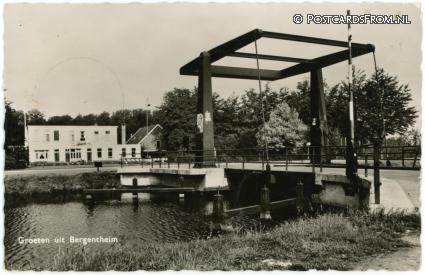 ansichtkaart: Bergentheim, Groeten uit
