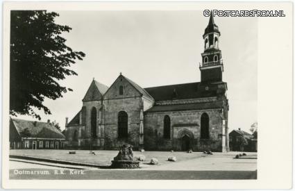 ansichtkaart: Ootmarsum, R.K. Kerk
