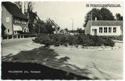 ansichtkaart: Vollenhove, Voorpoort