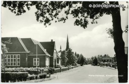 ansichtkaart: Harbrinkhoek, Almelosestraat