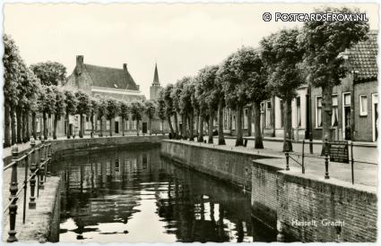Hasselt, Gracht ansichtkaart: Hasselt, Gracht