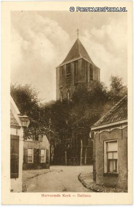 ansichtkaart: Dalfsen, Hervormde Kerk