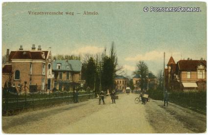 Almelo, Vriezenveensche weg ansichtkaart: Almelo, Vriezenveensche weg