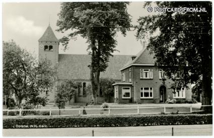Daarle, N.H. Kerk ansichtkaart: Daarle, N.H. Kerk