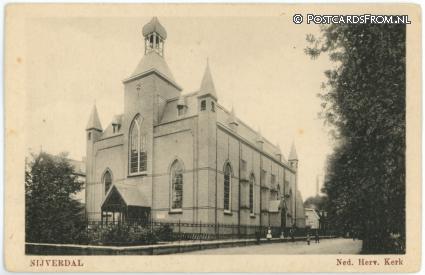 ansichtkaart: Nijverdal, Ned. Herv. Kerk
