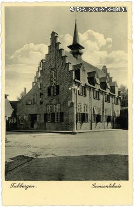 Tubbergen, Gemeentehuis ansichtkaart: Tubbergen, Gemeentehuis