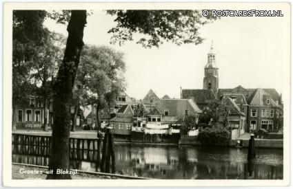 Blokzijl, Groeten uit ansichtkaart: Blokzijl, Groeten uit