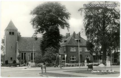 ansichtkaart: Daarle, N.H. Kerk