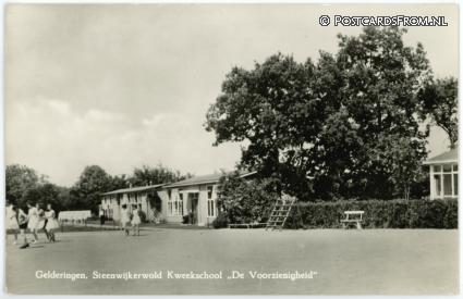 Steenwijkerwold, Gelderingen. Kweekschool 'De Voorzienigheid' ansichtkaart: Steenwijkerwold, Gelderingen. Kweekschool 'De Voorzienigheid'