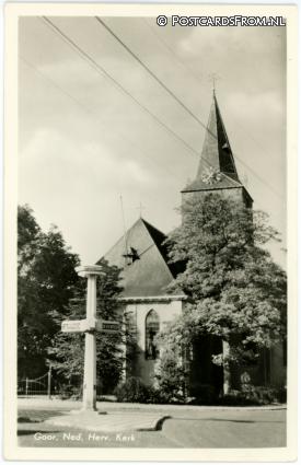 Goor, Ned. Herv. Kerk ansichtkaart: Goor, Ned. Herv. Kerk