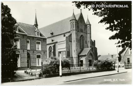Goor, R.K. Kerk ansichtkaart: Goor, R.K. Kerk