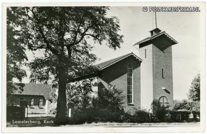 Lemele, Lemelerberg. Kerk ansichtkaart: Lemele, Lemelerberg. Kerk