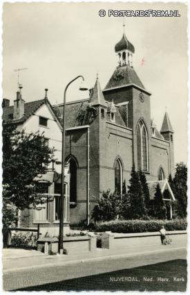 ansichtkaart: Nijverdal, Ned. Herv. Kerk