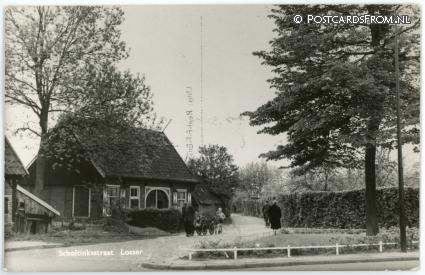 Losser, Scholtinkkstraat ansichtkaart: Losser, Scholtinkkstraat