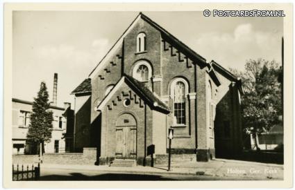ansichtkaart: Holten, Ger. Kerk