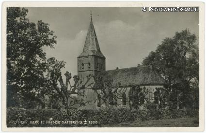 Heemse, Ned. Herv. Kerk Daterend ca. 1300 ansichtkaart: Heemse, Ned. Herv. Kerk Daterend ca. 1300