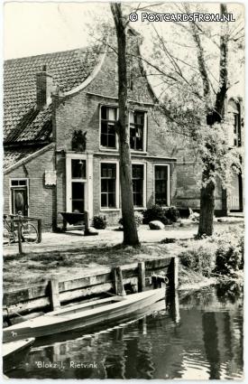 Blokzijl, Rietvink ansichtkaart: Blokzijl, Rietvink