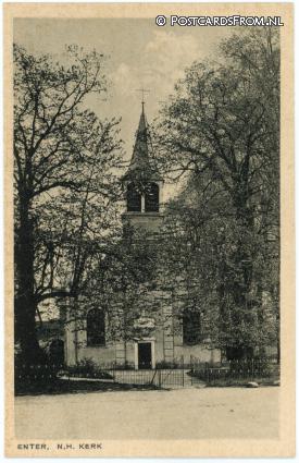 Enter, N.H. Kerk ansichtkaart: Enter, N.H. Kerk