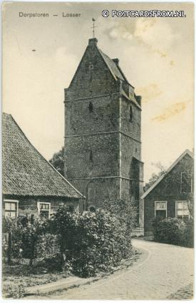 Losser, Dorpstoren ansichtkaart: Losser, Dorpstoren