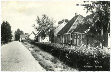 ansichtkaart: Middelie, Zijvent