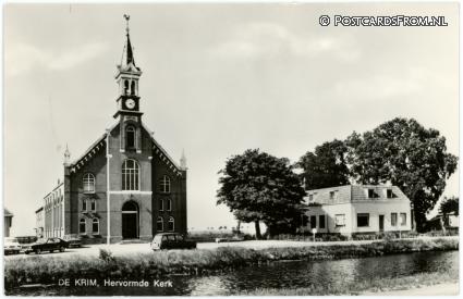 De Krim, Hervormde Kerk ansichtkaart: De Krim, Hervormde Kerk