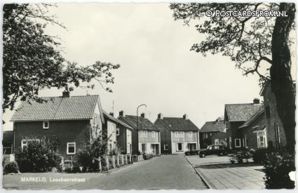 ansichtkaart: Markelo, Loosboerstraat