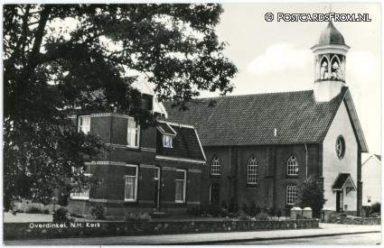 Overasselt, N.H. Kerk ansichtkaart: Overasselt, N.H. Kerk