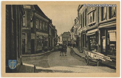 ansichtkaart: Steenwijk, Woldstraat