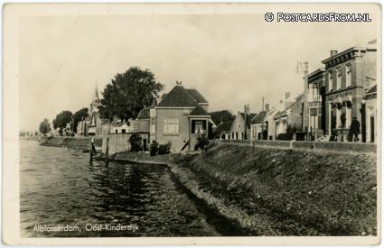 Alblasserdam, Oost-Kinderdijk ansichtkaart: Alblasserdam, Oost-Kinderdijk