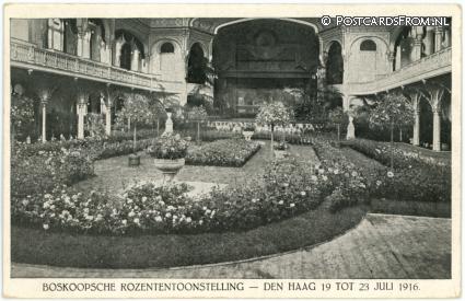 Boskoop, Boskoopsche Rozententoonstelling - Den Haag 19 tot 23 juli 1916 ansichtkaart: Boskoop, Boskoopsche Rozententoonstelling - Den Haag 19 tot 23 juli 1916