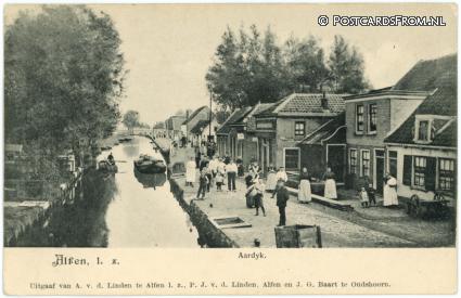 ansichtkaart: Alphen aan den Rijn, Aardyk