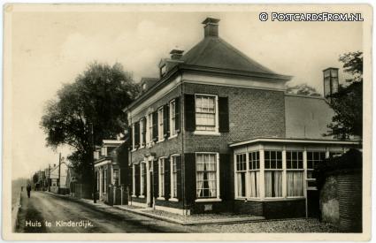 ansichtkaart: Kinderdijk, Huis