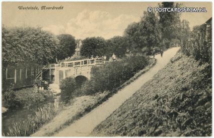 ansichtkaart: Moordrecht, Westeinde