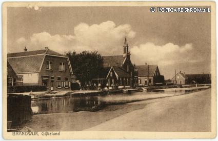 Brandwijk, Gijbeland ansichtkaart: Brandwijk, Gijbeland