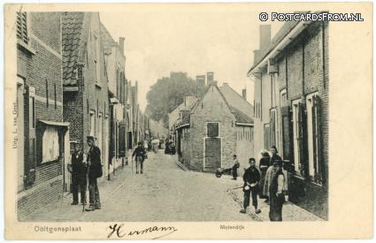 Ooltgensplaat, Molendijk ansichtkaart: Ooltgensplaat, Molendijk