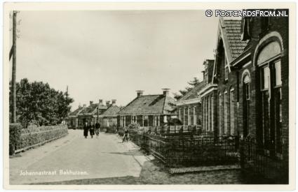 ansichtkaart: Bakhuizen, Johannastraat