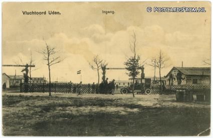 Uden, Vluchtoord. Ingang ansichtkaart: Uden, Vluchtoord. Ingang