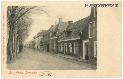 Sint Annaparochie, -- ansichtkaart: Sint Annaparochie, --